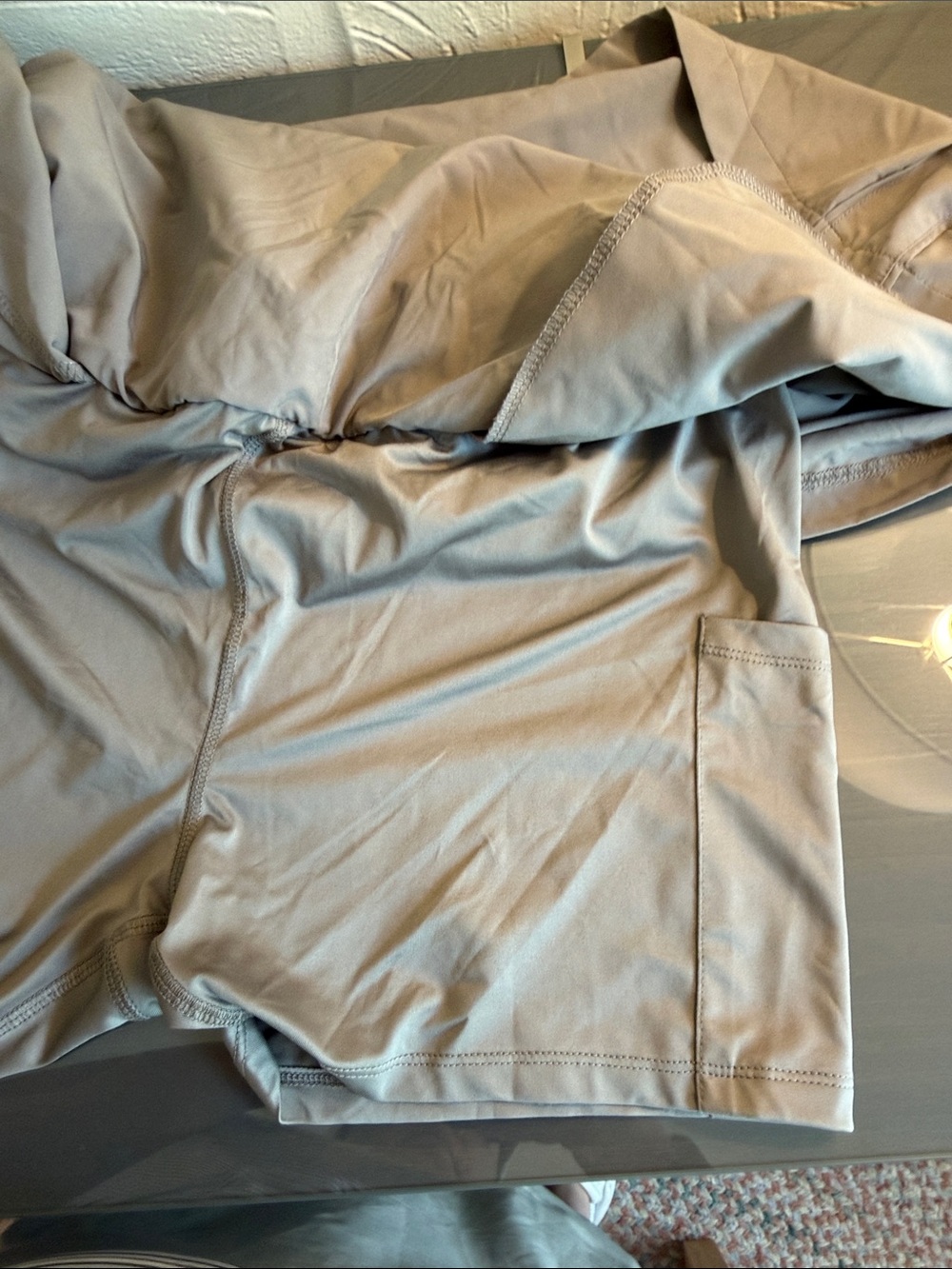 RBX Women's Taupe Athletic Skort - Picture 5 of 6